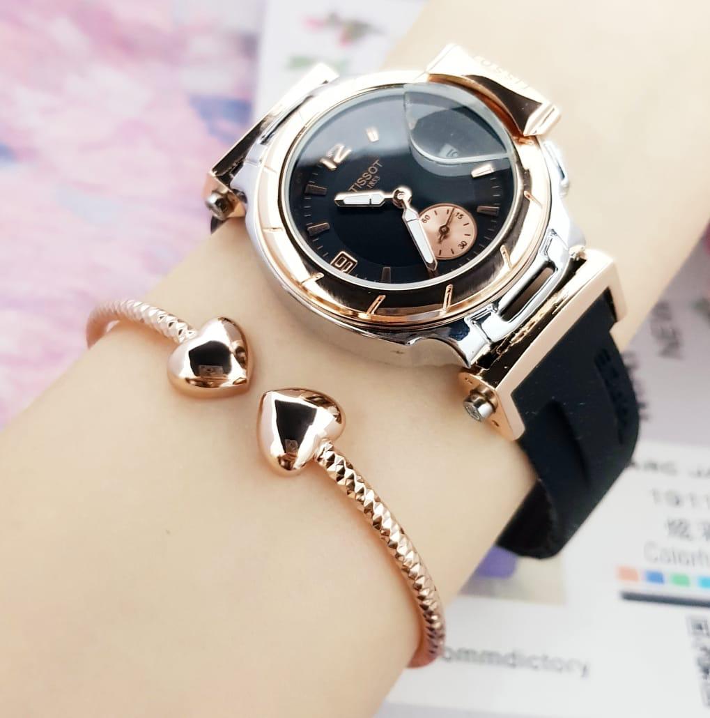 RELOJ TISSOT T RACE + PULSERA