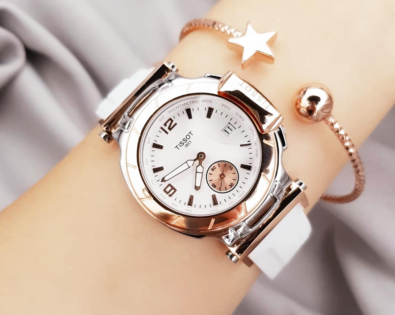 RELOJ TISSOT T RACE + PULSERA