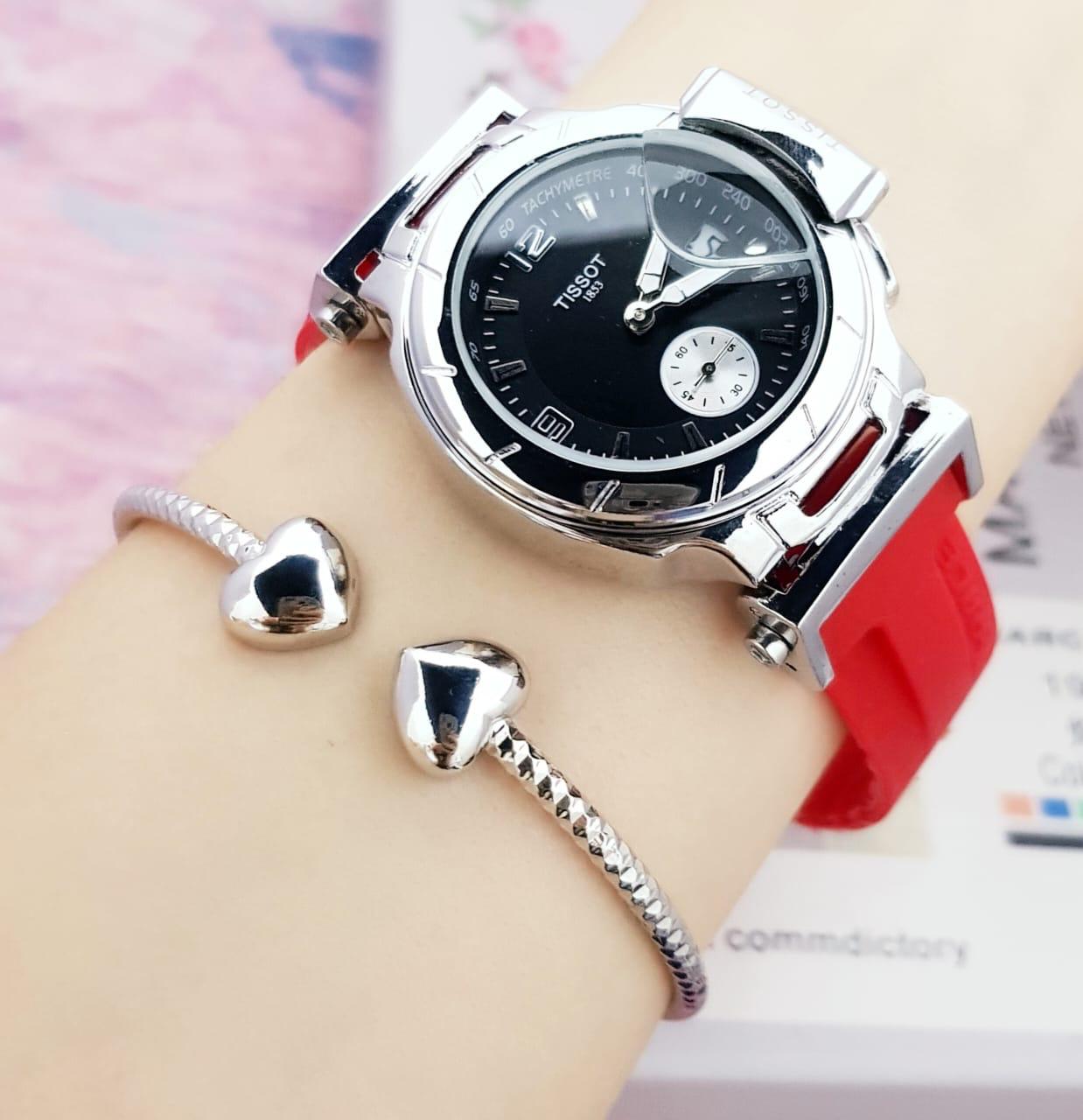 RELOJ TISSOT T RACE + PULSERA