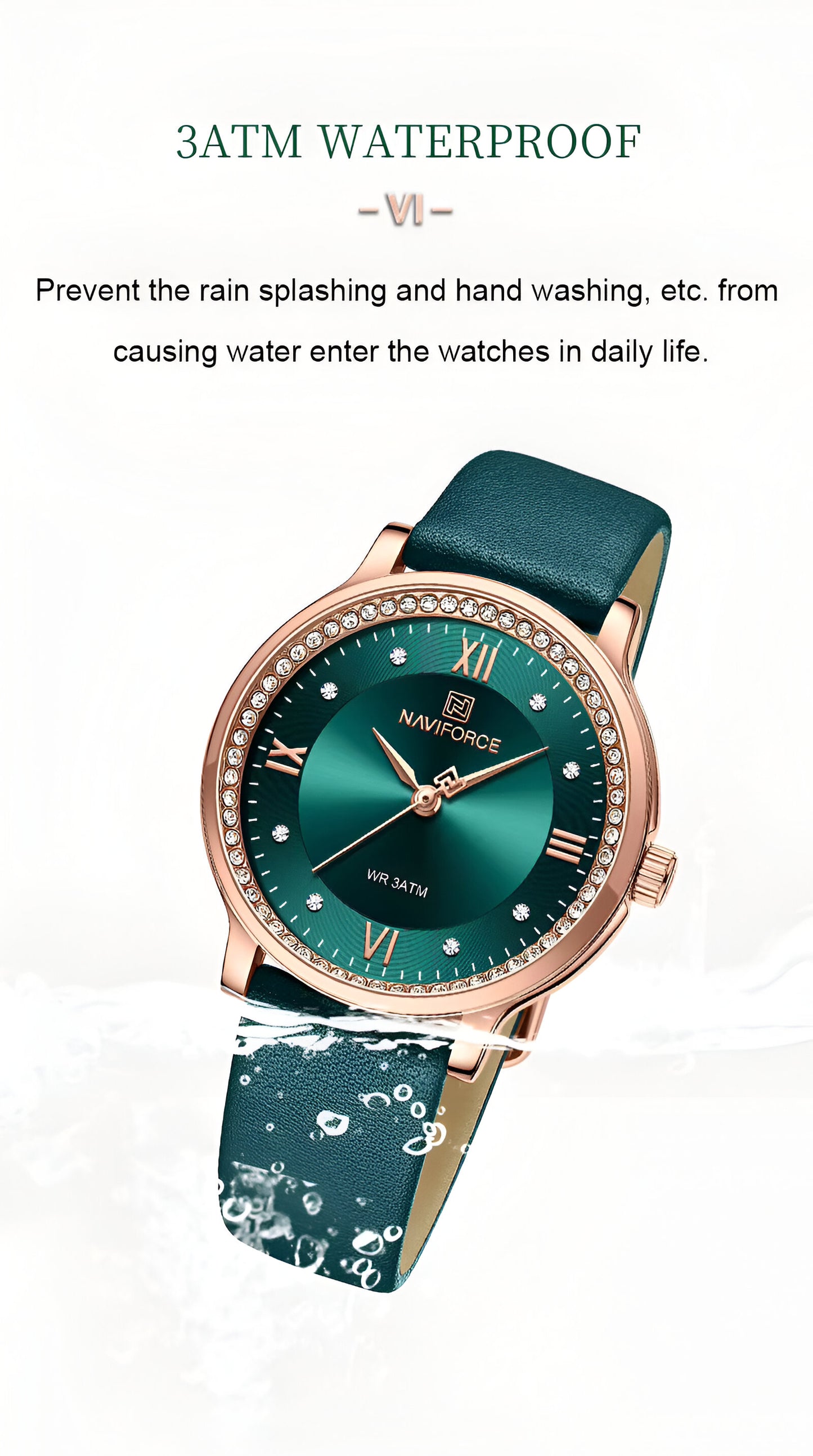 RELOJ NAVIFORCE CASUAL CUERO