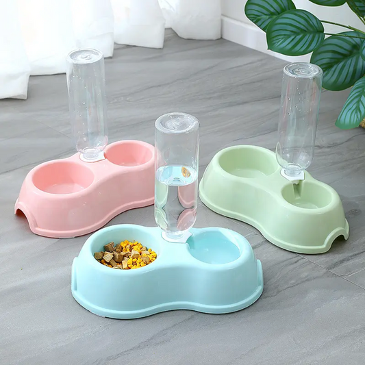 COMEDORO Y BEBEDERO AUTOMÁTICO PARA MASCOTAS